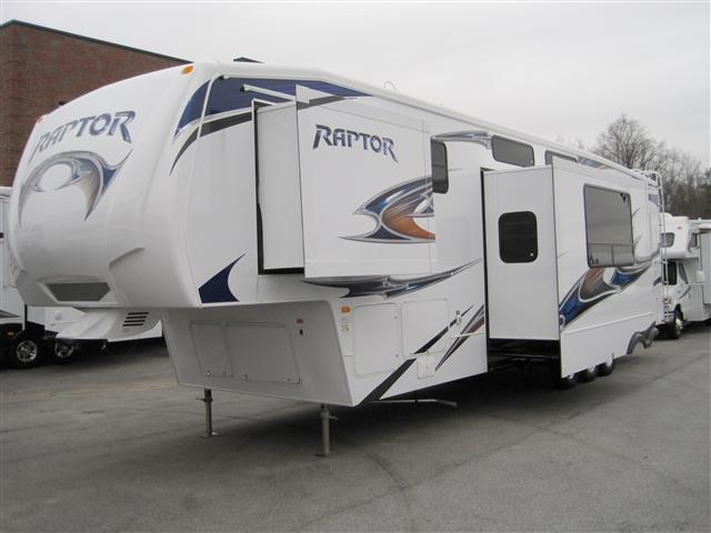 New 2010 Keystone Raptor 3602RL Fifth Wheel Toyhauler For Sale